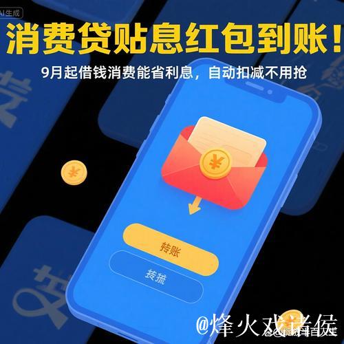 消费贷贴息“红包”上线 银行将自动操作直接扣减
